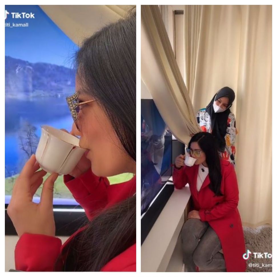 Titi Kamal prank soal liburan (TikTok @titi_kamall)