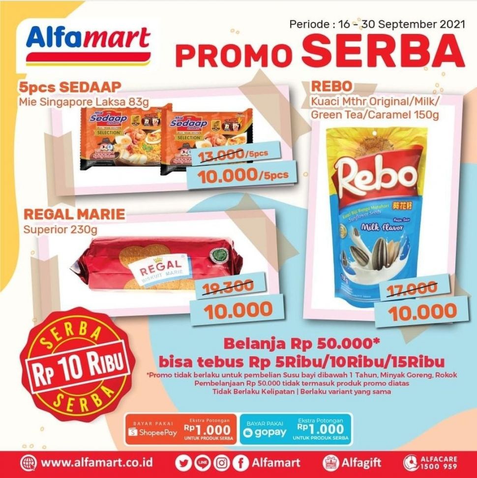 Promo Tanggal Tua Alfamart (Dok. Alfamart)