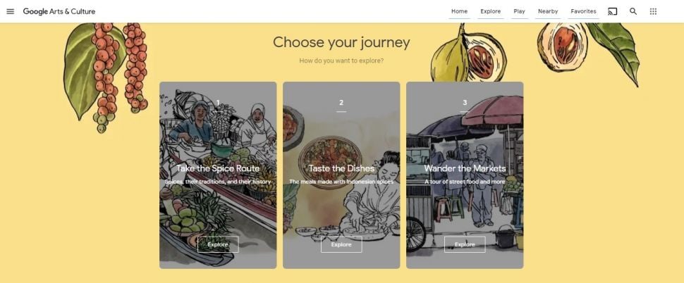 Google Art & Culter, Spice Up The World. [Google Indonesia]