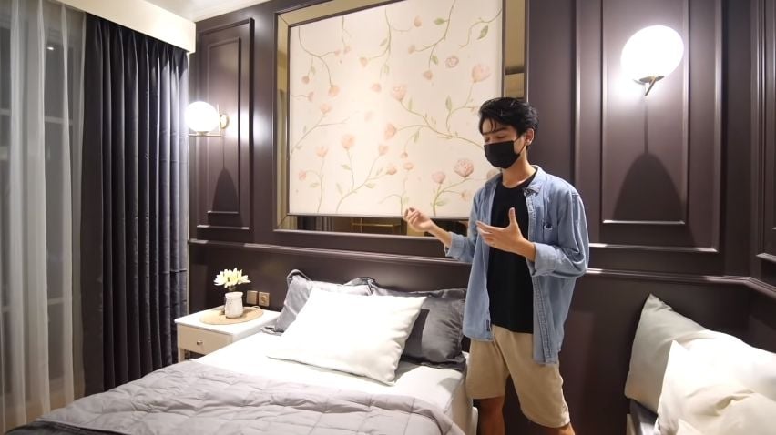 Potret kamar Anwar Sanjaya setelah direnovasi. (YouTube/Arrofi Ramadhan)