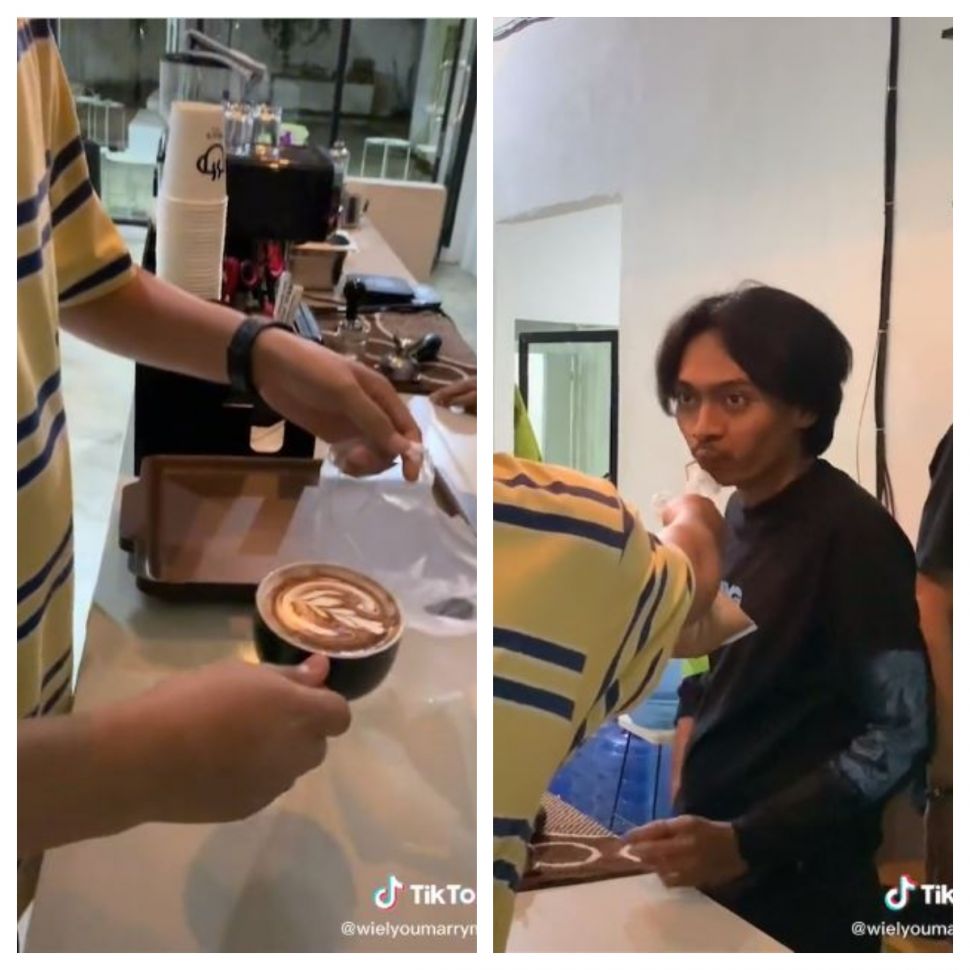 Cokelat susu dibungkus plastik (TikTok @buayaristaaa)