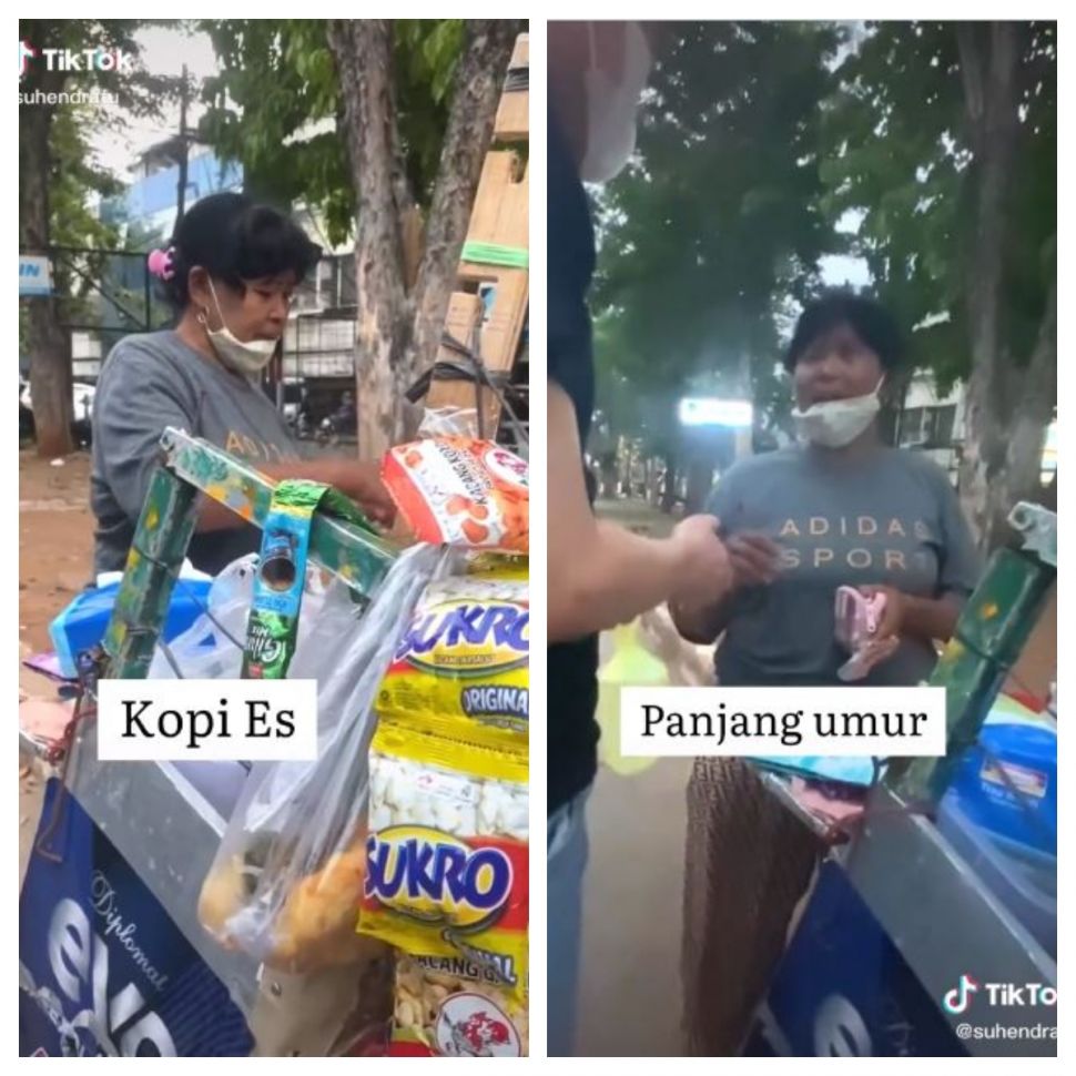 Berbagi rezeki (TikTok @suhendrafu)