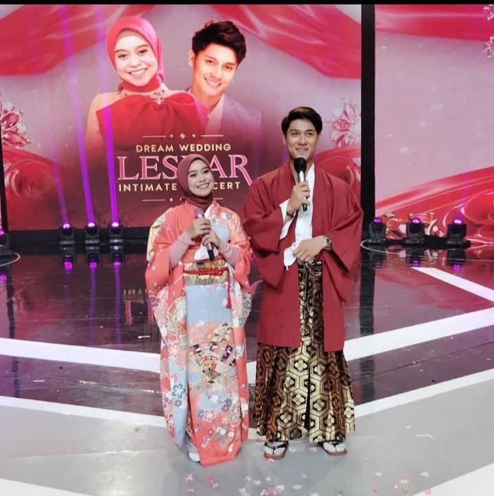 Gaya Pedangdut Pakai Kimono. (YouTube/Indosiar)