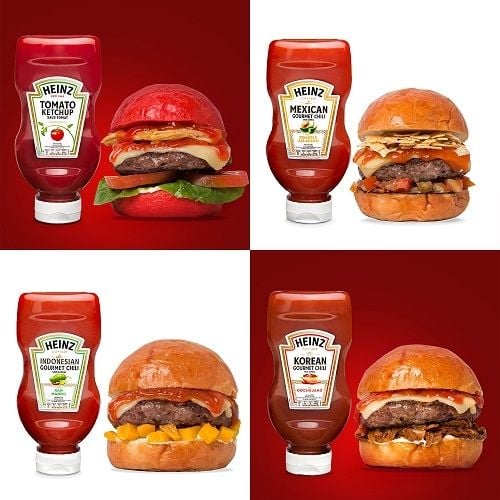 Menu Kolaborasi Saus Heins dan Goods Burger. (Dok. Heinz)