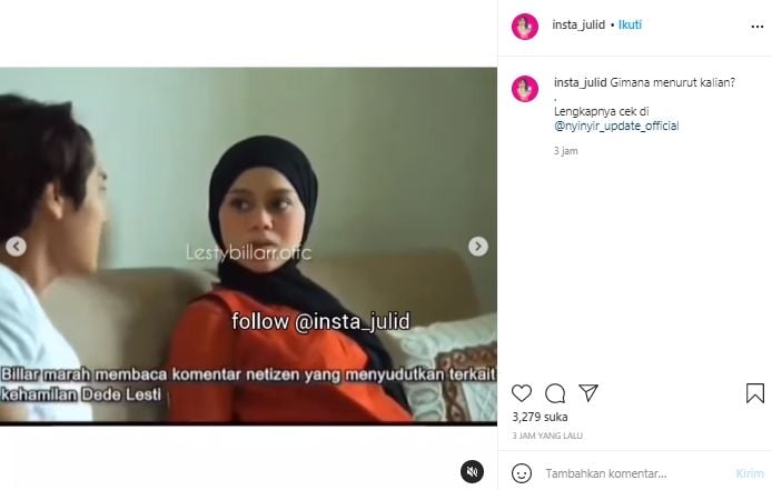 Rizky Billar dan Lesti Kejora (instagram.com)