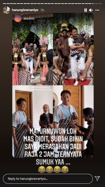 Kemeriahan ulang tahun Hanung Bramantyo (instagram.com)