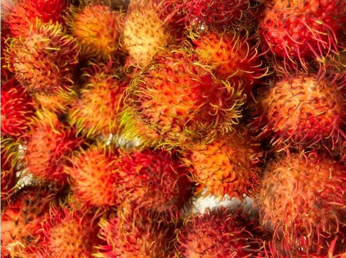 Ilustrasi rambutan (Unsplash/Andrew Coop)