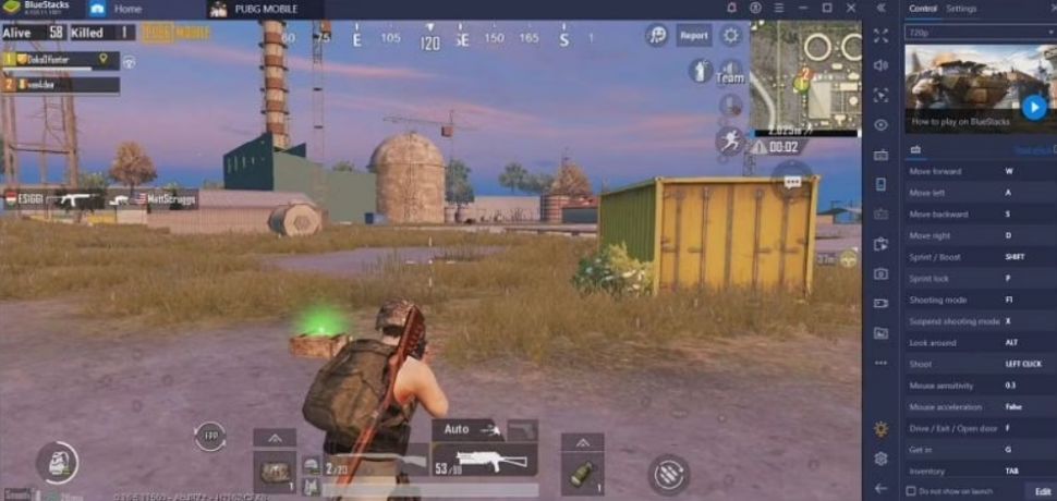 Emulator Terbaik Main PUBG Mobile di PC, BlueStacks. [Sportskeeda]