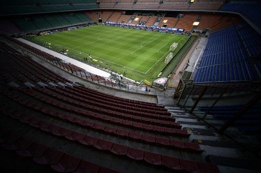 Stadion San Siro - Giuseppe Meazza, markas AC Milan dan Inter Milan. [AFP]