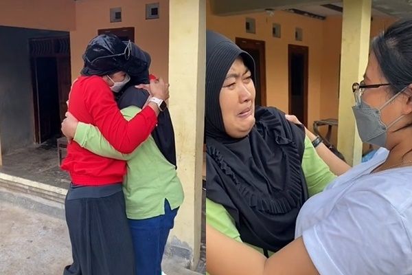 Viral Momen Pertemuan Majikan dan ART Ini Bikin Merinding. (TikTok)