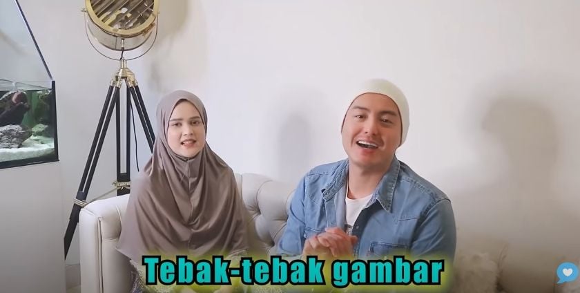 Momen Cut Meyriska umumkan kehamilan. (YouTube/RogerChika Journey)