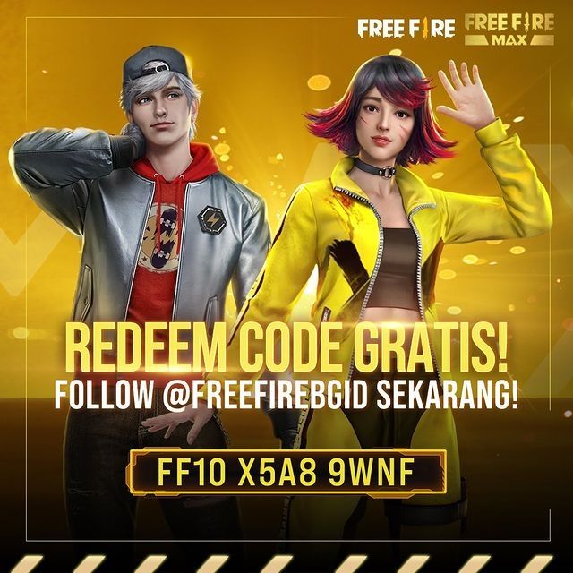 Kode Redeem FF Free Fire 6 Oktober 2021 (instagram/freefirebgid)