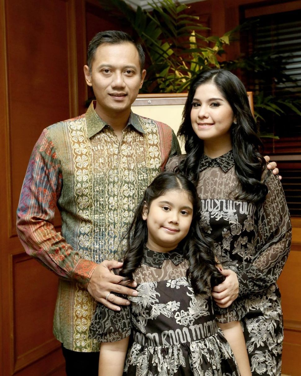 Agus Harimurti Yudhoyono (AHY), Annisa Pohan dan putrinya, Almira Tungga Dewi Yudhoyono. [Instagram]