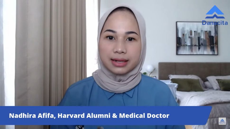 Alumni Universitas Harvard sekaligus Medical Doctor Nadhira Afifa (Screen capture)