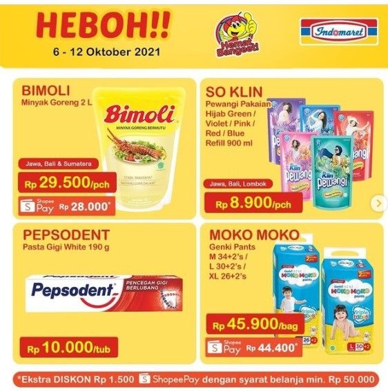 Promo Indomaret.  (Dok; Instagram/