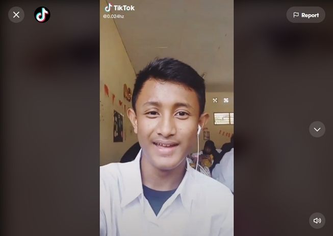 Cowok berhasil glow up, jadi ganteng banget sampai dikira beda orang. (TikTok/@0.024hz)