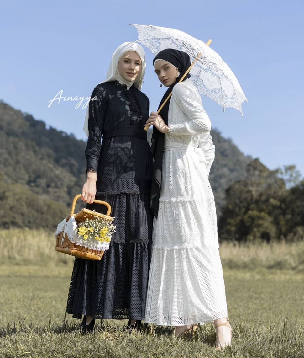 Salah satu produk dari brand fashion muslimah Aniayya. [Instagram]