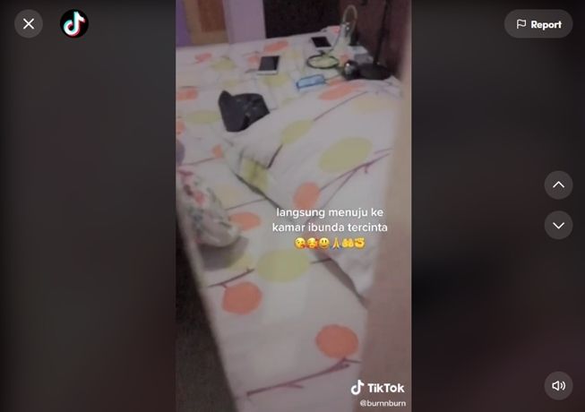 Viral kamar wanita punya jendela neraka, ruangan di baliknya bikin tak bisa berkutik. (TikTok/@burnnburn)