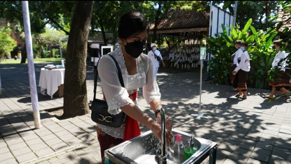 Bali Kembali Gelar Upacara Ngaben dengan Protokol Kesehatan (Dok. Kementerian Kesehatan)