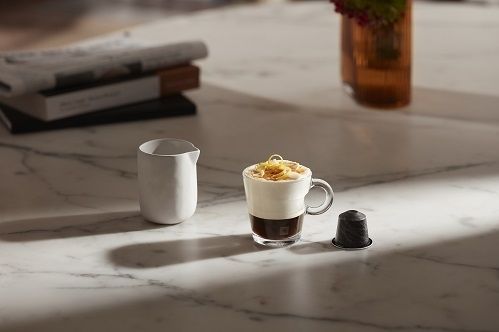 Novecento Almond Lemon Brulee. (Nespresso)