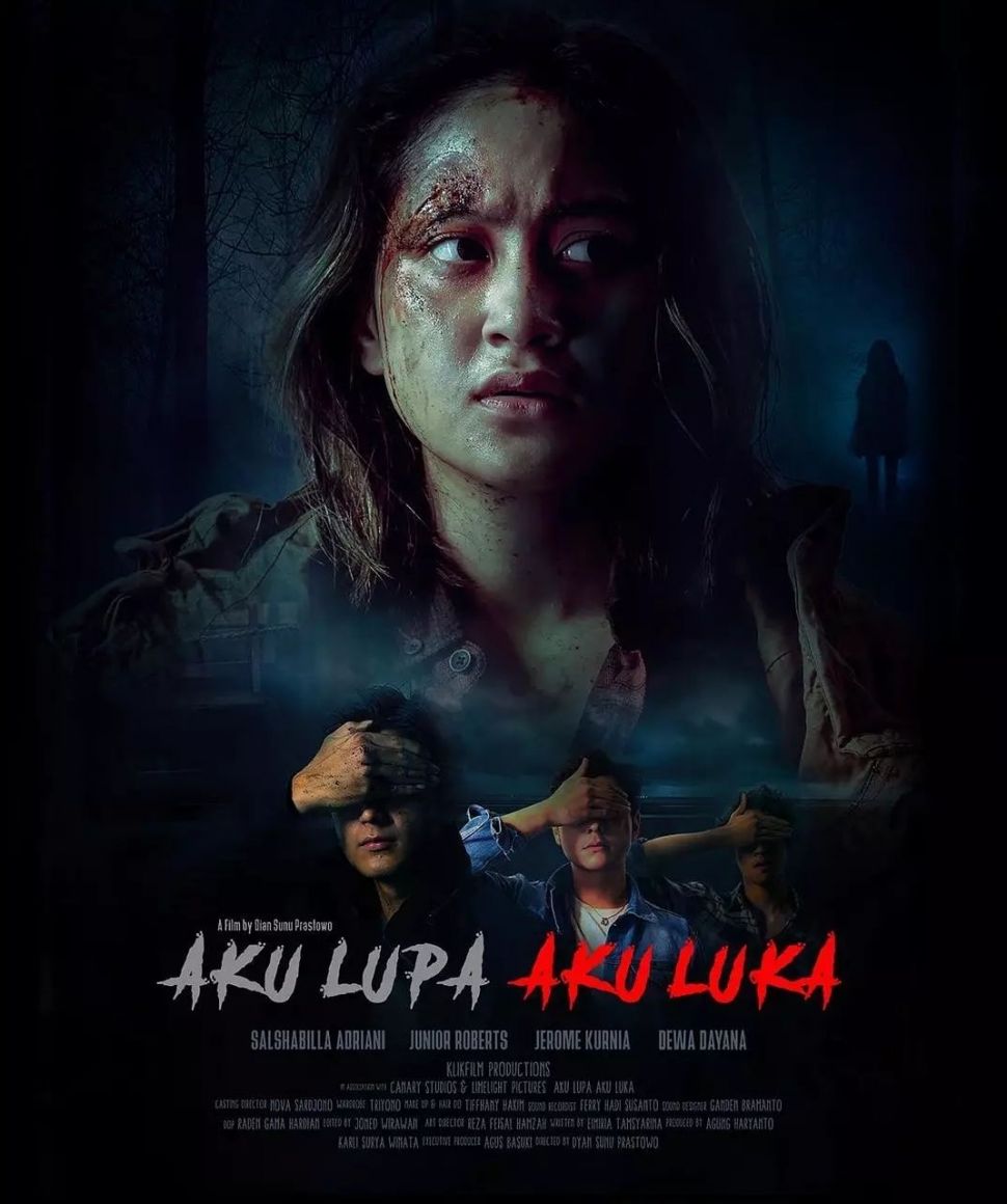 Poster film Aku Lupa Aku Luka. [Instagram]