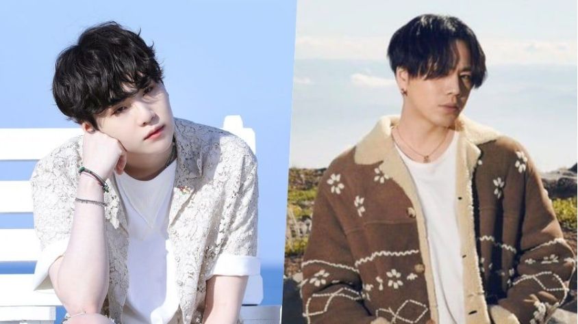 Potret Kolase Suga BTS dan OMI. (Soompi).
