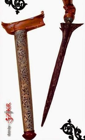 Keris Sumatera Barat. [Gpswisataindonesia]