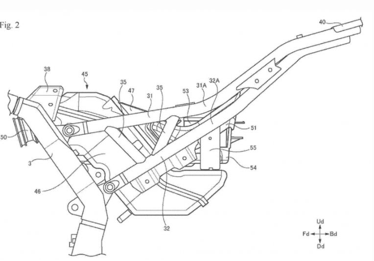 Bocoran Suzuki 700cc inline twin. (visordown.com)