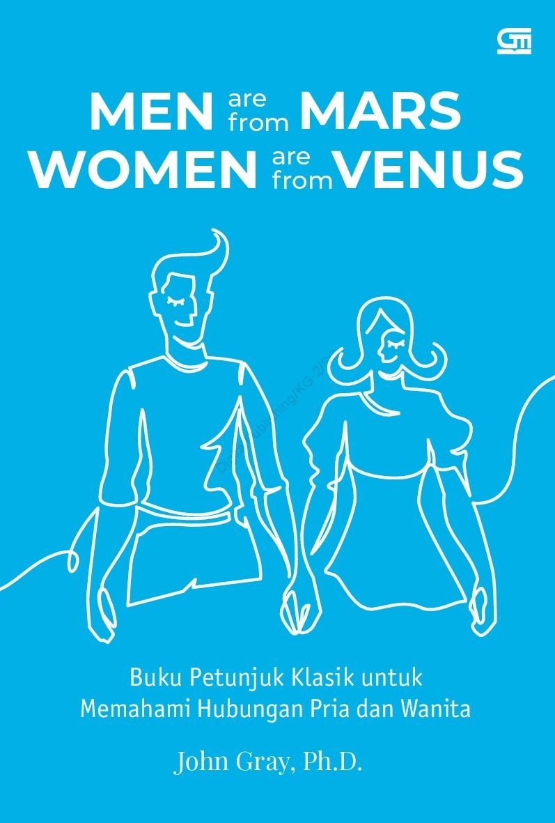 Buku Men Are From Mars, Women Are From Venus. (Gramedia)