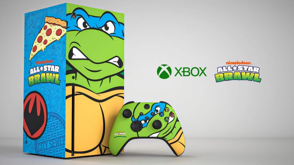 Xbox Leonardo dari Teenage Mutant Ninja Turtles (TMMT) atau kura-kura ninja. [Xbox]