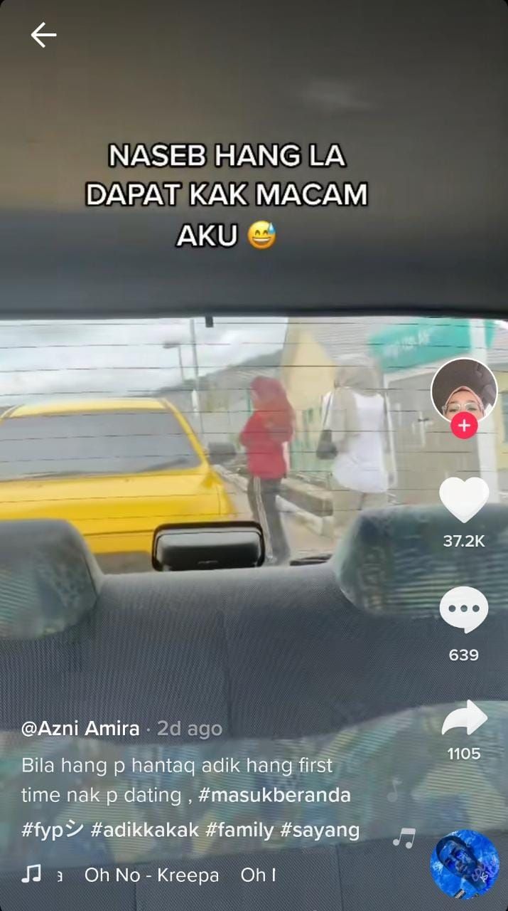 Viral Kakak Antar Adik Pacaran (TikTok)