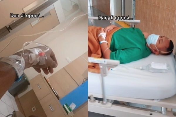 Viral Pria Cerita Kepala Dioperasi Gegara Suka Garuk-garuk. (TikTok)