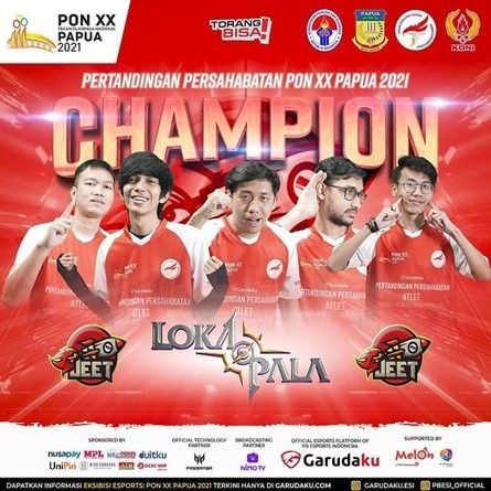 Jeet Esports juara gim Lokapala. [Lokapala]