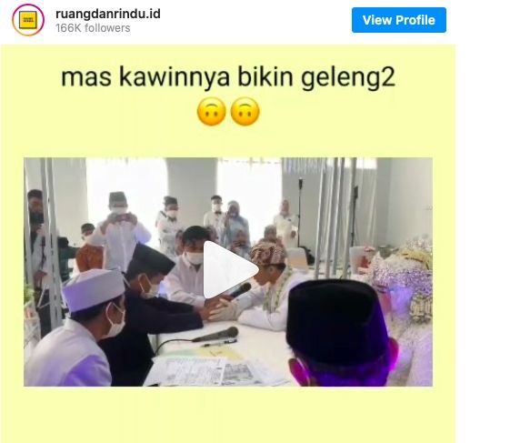 mas kawin setara keluarga sultan [instagram]