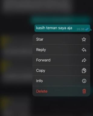 Cewek curhat dapat chat dari pria. (Tiktok)