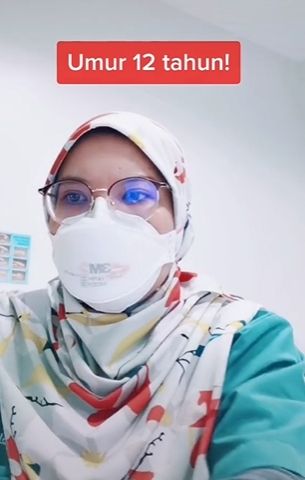 Curhatan dokter terima pasien yang melahirkan, ternyata bocah usia 12 tahun. (Tiktok/@najdah_bo)