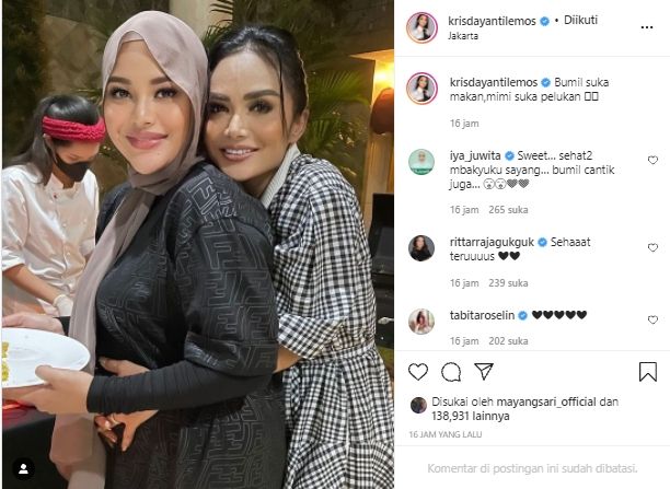 Aurel Hermansyah dan Krisdayanti (instagram.com)