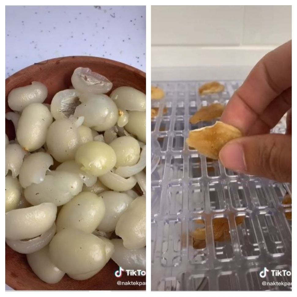 Rambutan Binjai dikeringkan (TikTok @naktekpang)