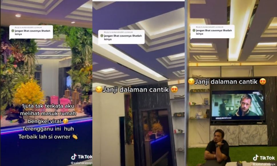 Rumah sederhana isinya sultan (tiktok.com/@xalsharassyx)