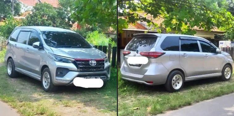 Viral Potret Hasil Kawin Silang Toyota Avanza Dan Fortuner Wujudnya