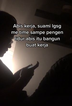 Istri curhat suami hobi main game sampai tak pernah saling ngobrol. (Tiktok)