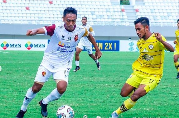 Sriwijaya FC saat bertanding melawan KS Tiga [Ist]