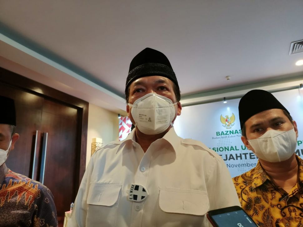 Ketua Badan Amil Zakat Nasional (Baznas), Noor Achmad MA. (Restu Fadilah/Suara.com)