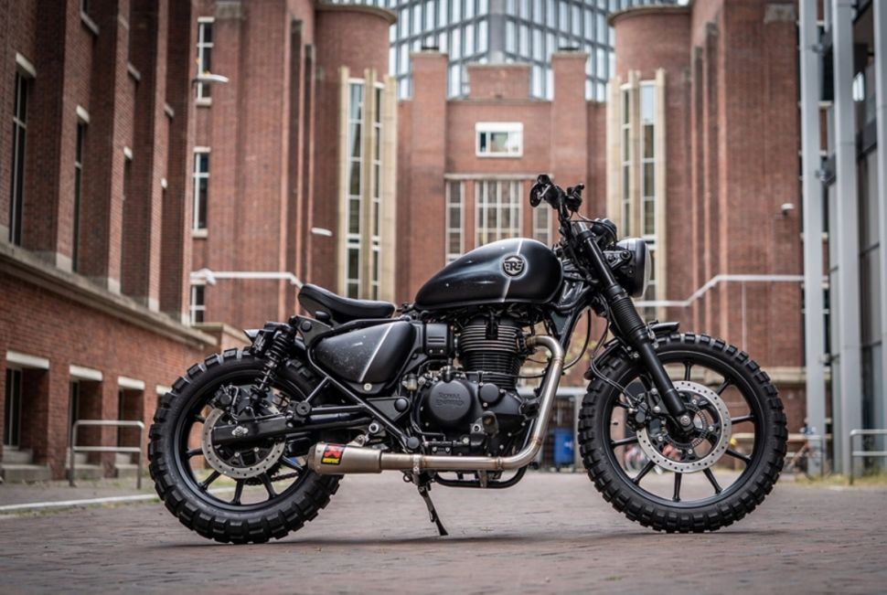 Royal Enfield Meteor 350 dimodif ala Star Wars. (motorcyclenews.com)