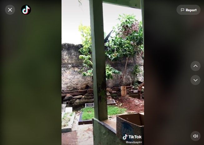 Pria Pamer Pemandangan Sekeliling Rumah. (TikTok/@rendysptrr)