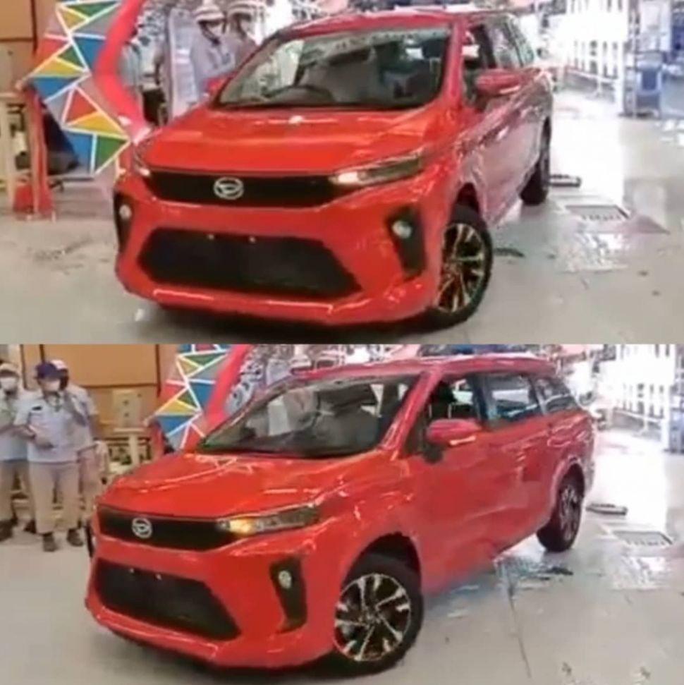 Viral spyshot mobil misterius diduga Daihatsu Xenia baru. (Facebook)