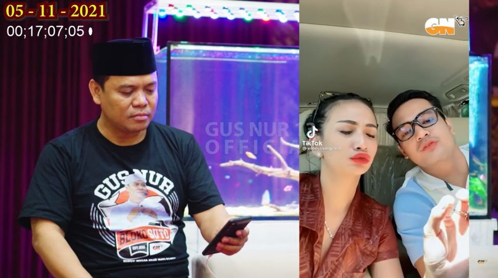 Gus Nur Bongkar Jejak Digital Tak Terduga Vanessa Angel. (YouTube/Gus Nur 13 Official)