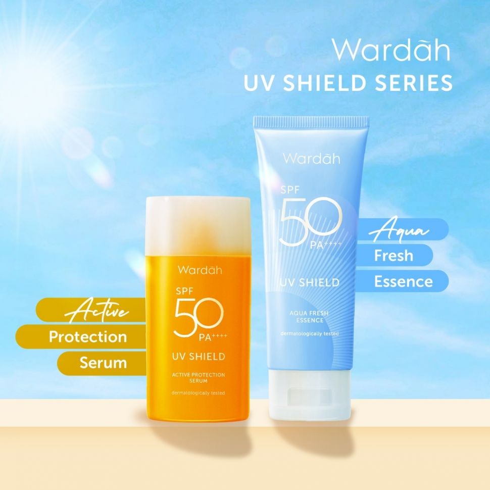 Wardah Sunscreen. (Lazada)