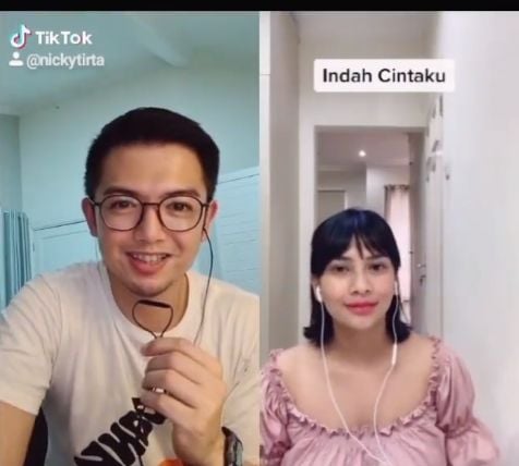 persahabatan Vanessa Angel dan Nicky Tirta.(Instagram/@nickytirta)