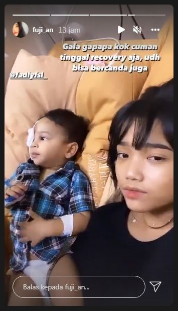 Unggahan adik Bibi Ardiansyah, Fuji [Instagram/@fuji_an]